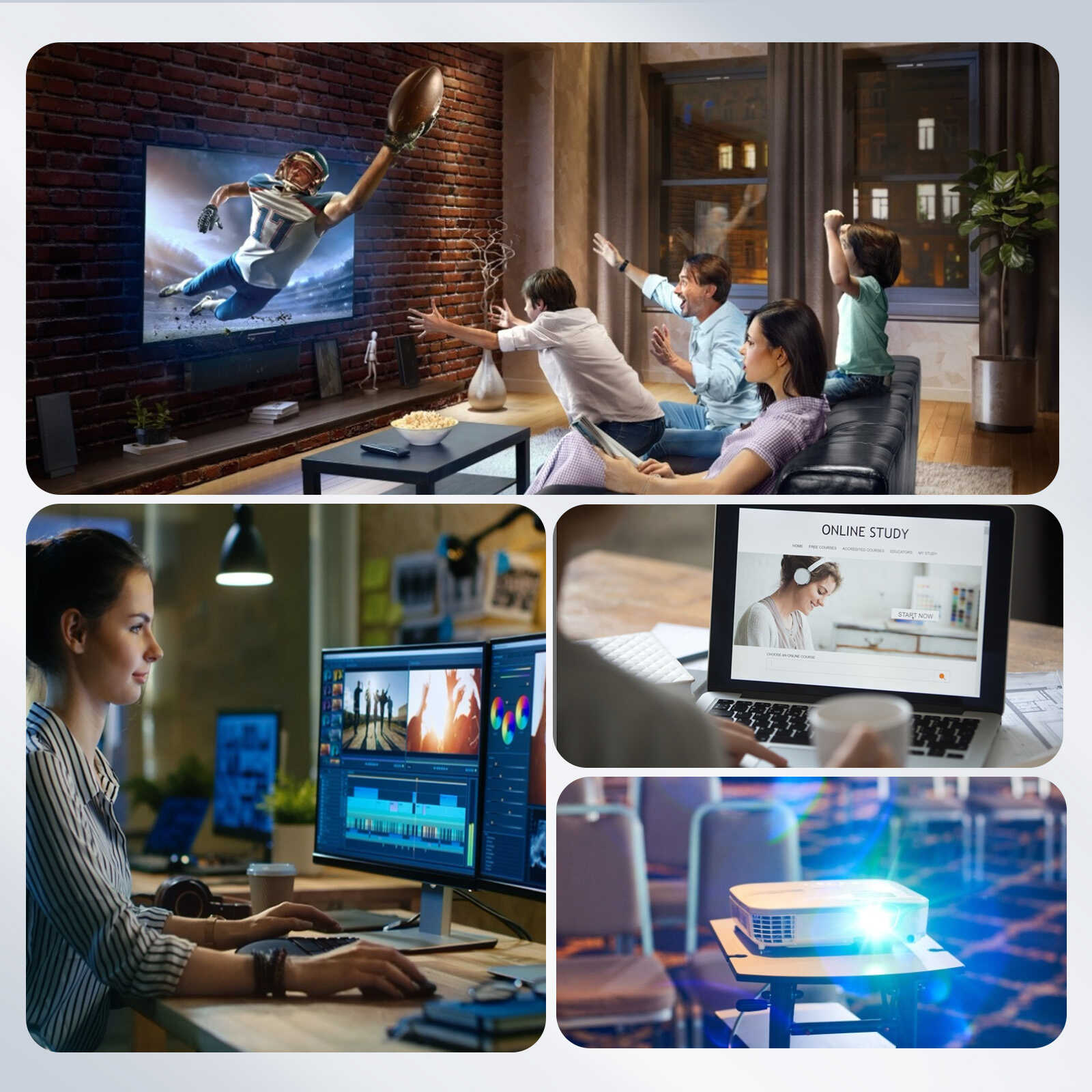 1,5 méteres HDMI kábel flexibilis rugalmas Aigostar