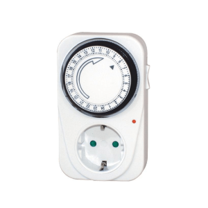 Mechanikus napi időkapcsoló óra (Időzített Konnektor) 16(2)A 230V 3680W Extra Star