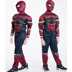 Szuperhős Spiderman Izmos Pókember farsangi jelmez gyerekeknek