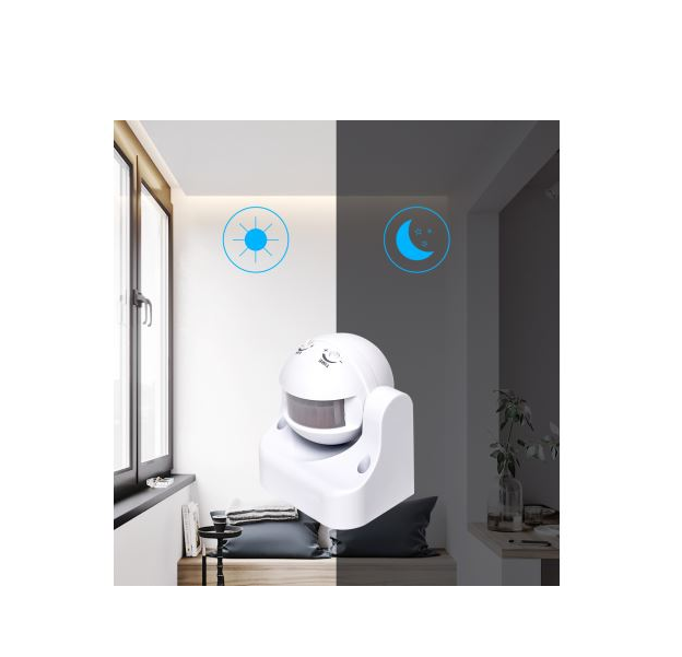 Mennyezeti infravörös mozgásérzékelő fehér Aigostar