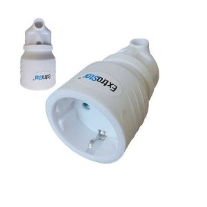 Szerelhető lengő csatlakozóaljzat akasztóval 16A 250V 3680W IP20 fehér Extra Star