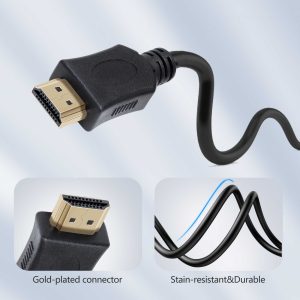 HDMI és Átjátszó kábelek csatlakozók