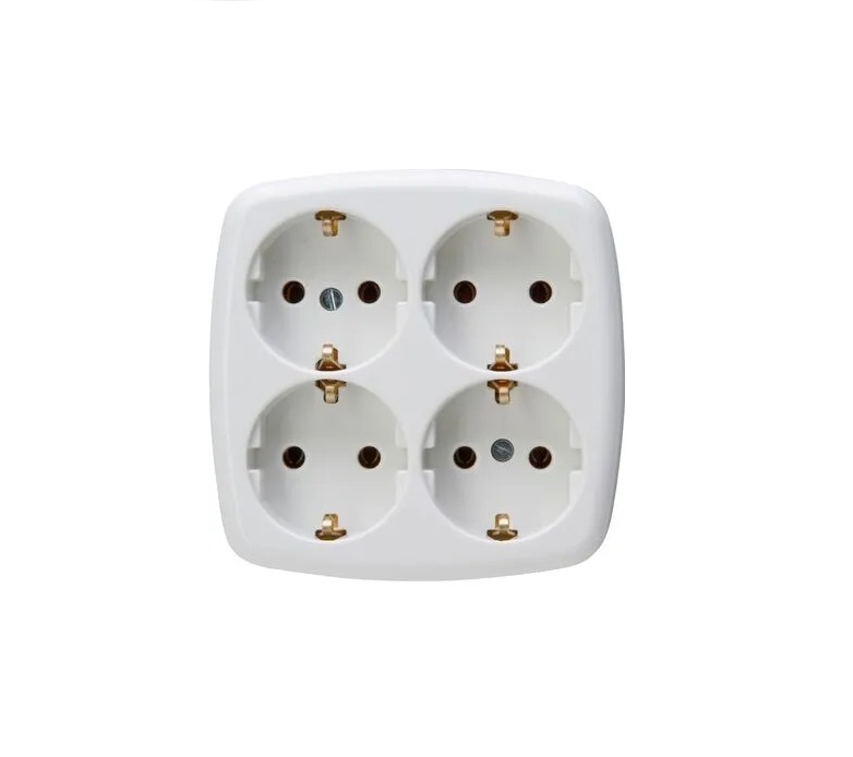 4 es falon kívüli hálózati elosztó vezeték nálküli aljzat Aigostar