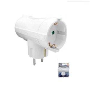 Kettes T-elosztó adapter 16A 250V 3680W IP20 beltéri Extra Star