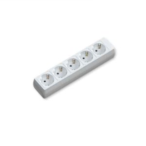 Falon kívüli 5-ös elosztó aljzat 3x1,0mm² belső kábelezéshez Aigostar