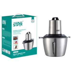 Winning Star ST-5507 Rozsdamentesacél húsdaráló és aprító , 3 L , 300W