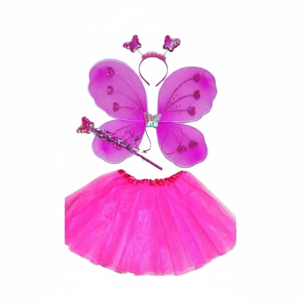 Pillangóhercegnő 4 részes Jelmezszett – Pink Varázs