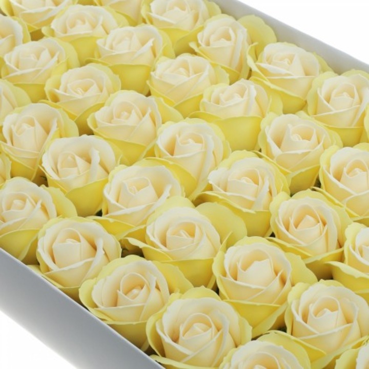 Dekorációs rózsa -sárga 50 db - Image 3