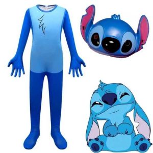 Stitch jelmez Műanyag maszkkal