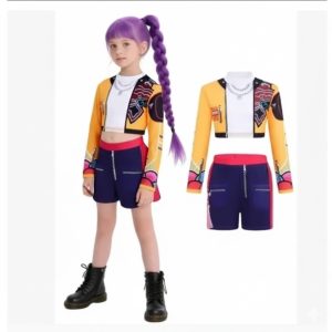 K-POP Demon Hunters: Rummi Cosplay Szett – prémium kiadás