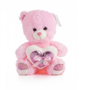 Valentin-napi Románc Mackó választható színben ,30 cm