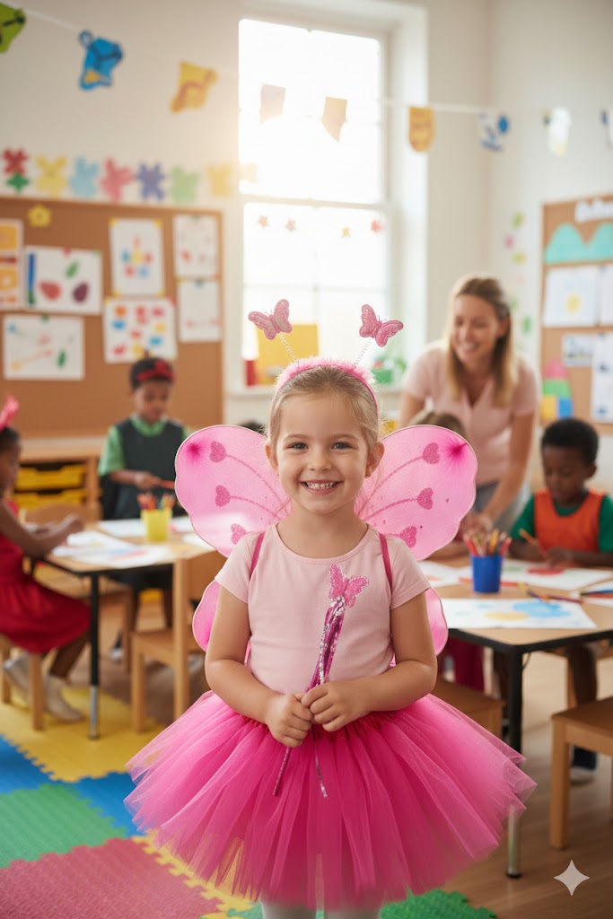 Pillangóhercegnő 4 részes Jelmezszett – Pink Varázs - Image 3