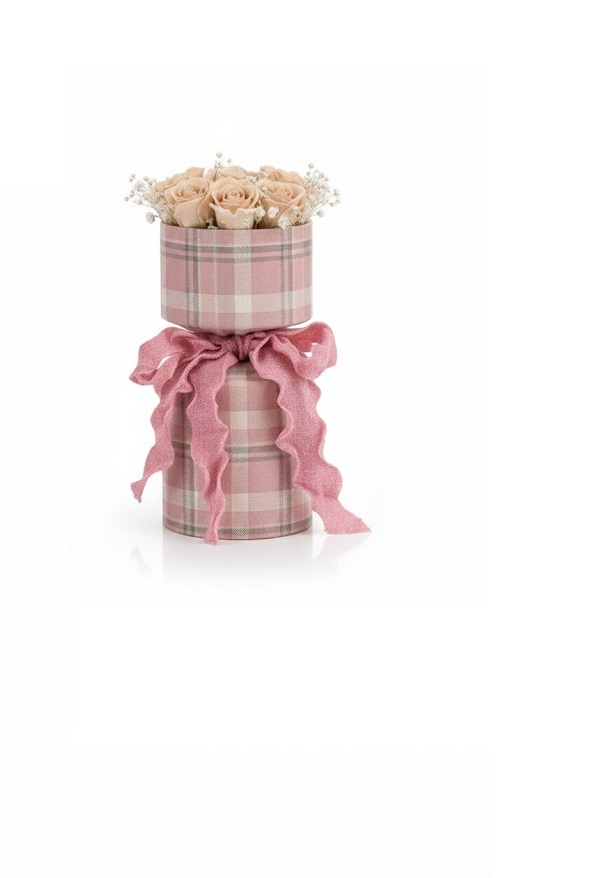 Örök rózsa csokor egyedi csomagolásban , 25 cm - Image 4