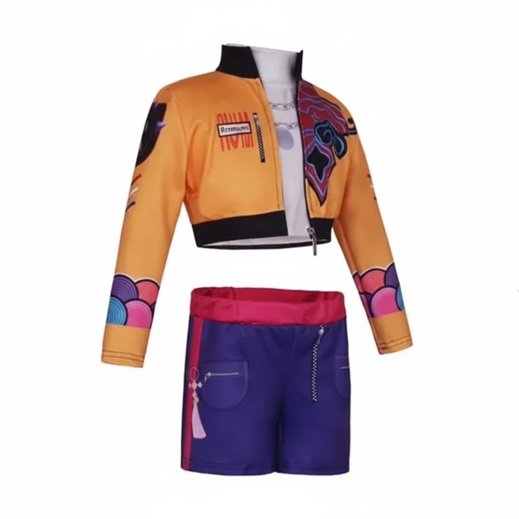 K-POP Demon Hunters: Rummi Cosplay Szett – prémium kiadás - Image 4