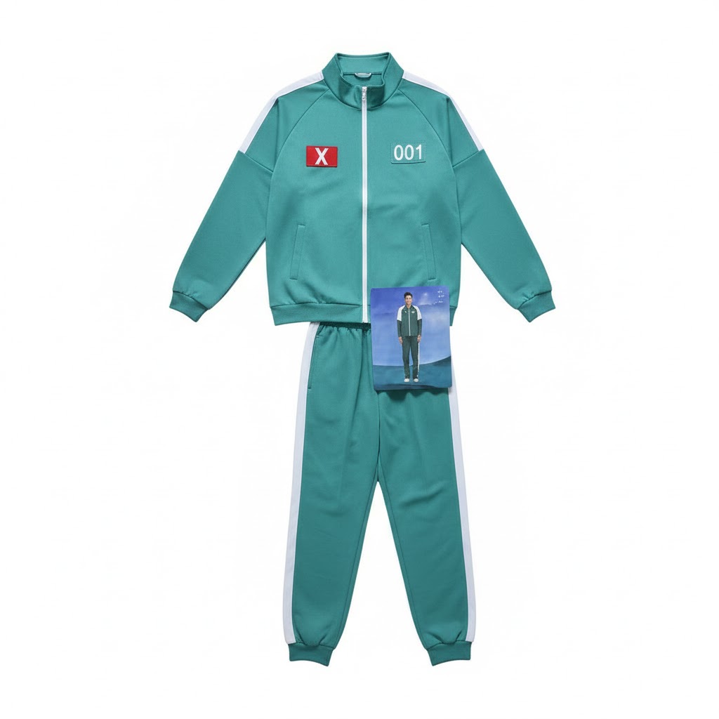 Squid Game jelmez – tréningruha szett gyerek