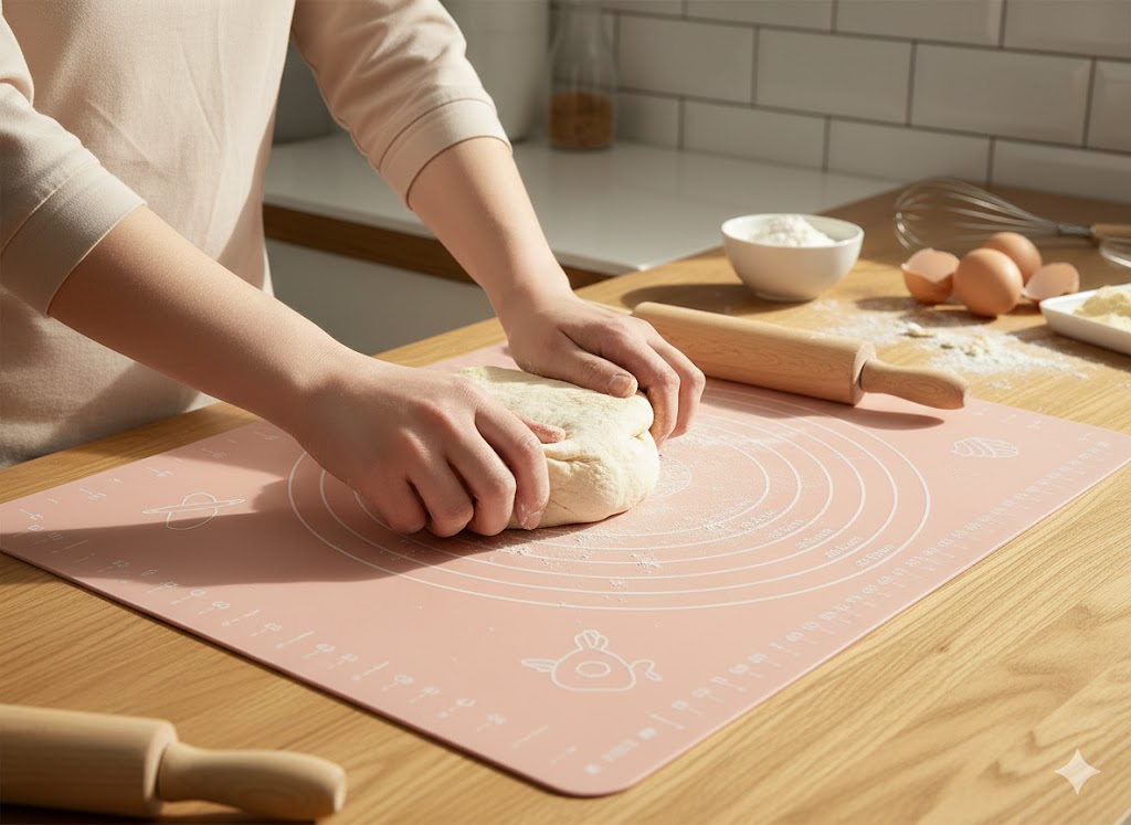 Szilikon nyújtólap és gyúróalátét mérőbeosztással 40x30cm Torch - Image 4