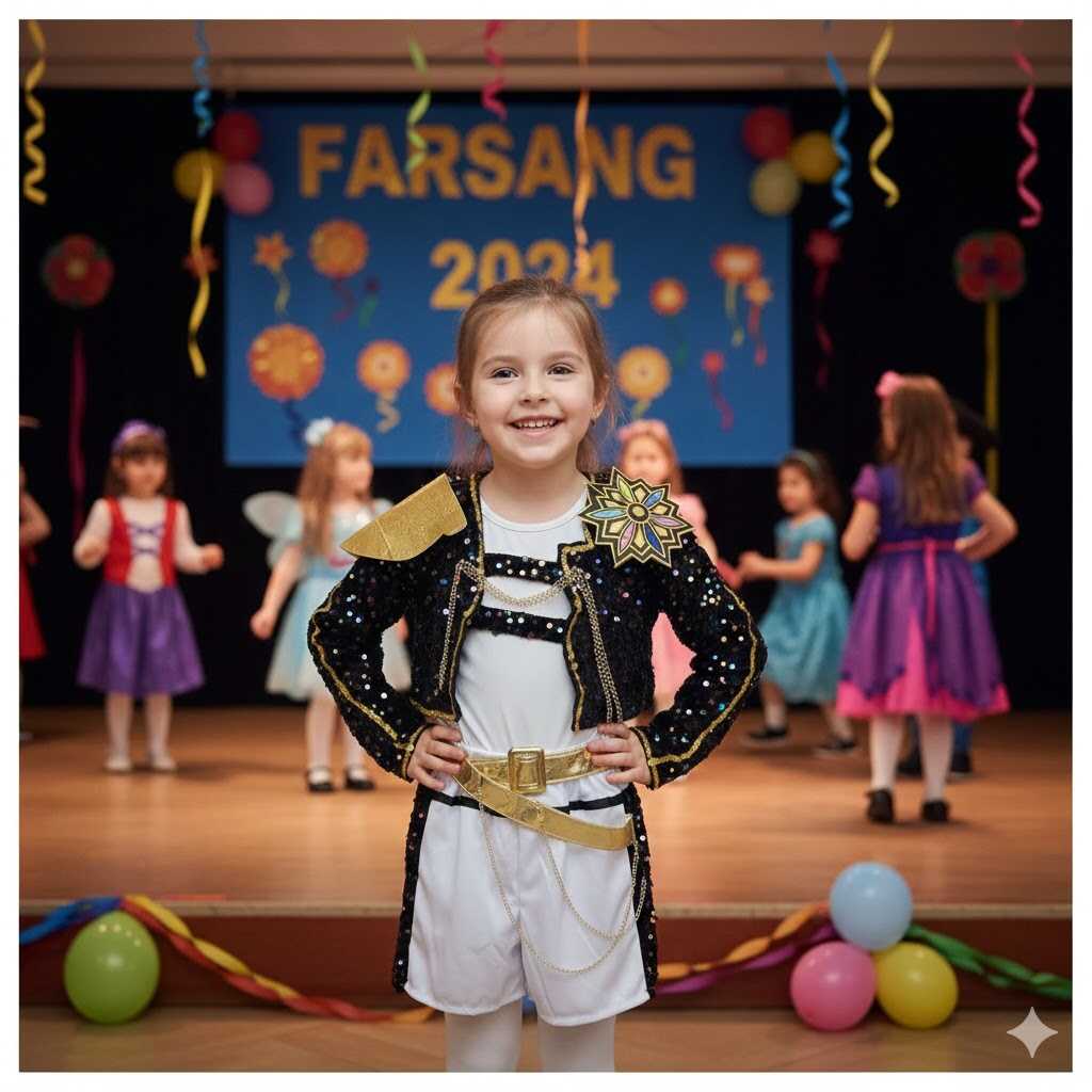 KPOP Demon Hunters – Flitteres Arany Rumi Jelmez - Image 7