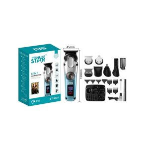 Winning Star Total Grooming 6 az 1-ben Professzionális Haj- és Szakállvágó Szett