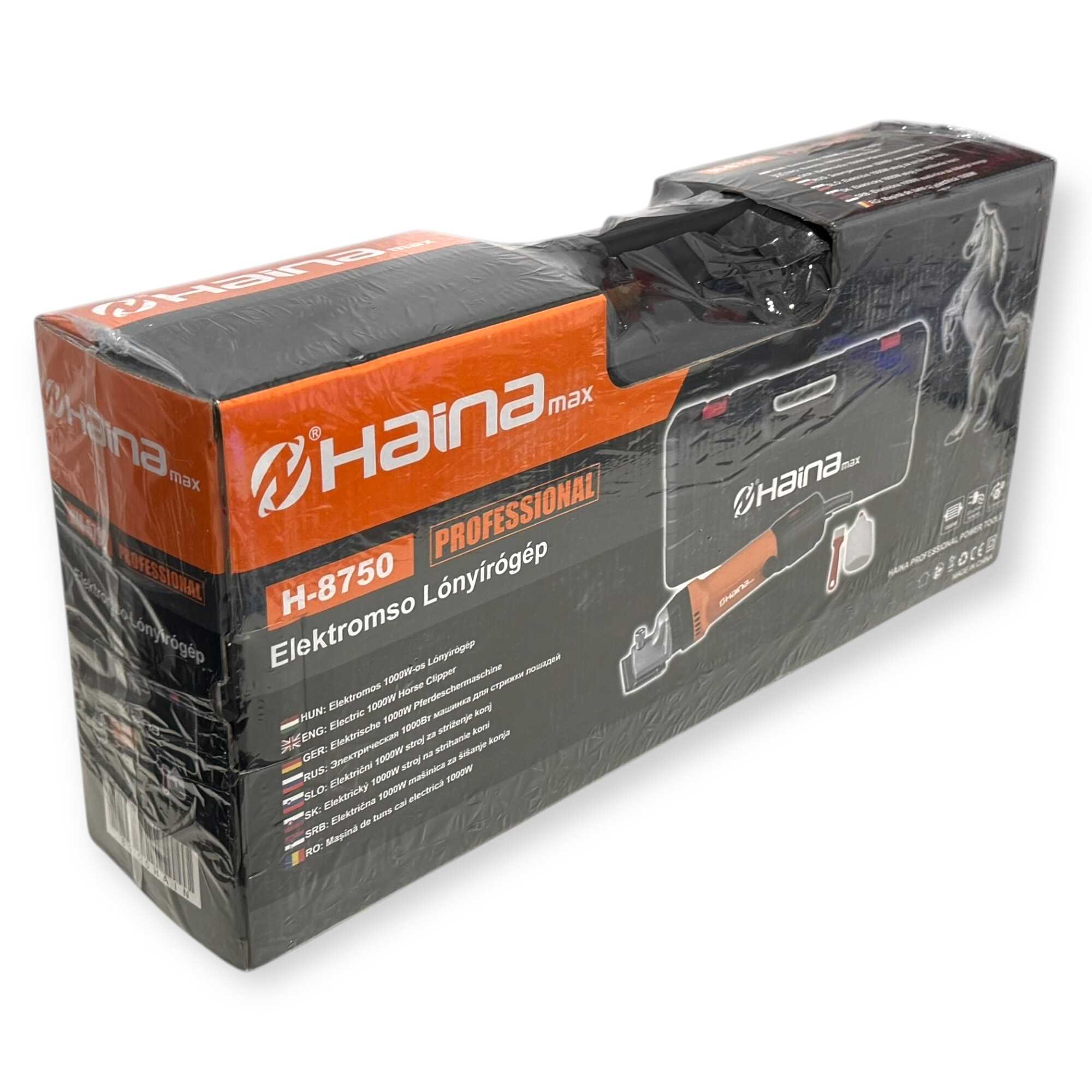 Professzionális Elektromos Lószőrnyíró Gép - 1000W Teljesítmény és Fordulatszám-szabályzás