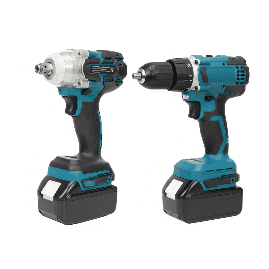 Akkumulátoros szerszám szett gyorstokmányos ütvefúróval és nagy nyomatékú ütvecsavarozóval, 2 db 88V akkumulátorral, kofferben SM-1021 SUPAMASTER