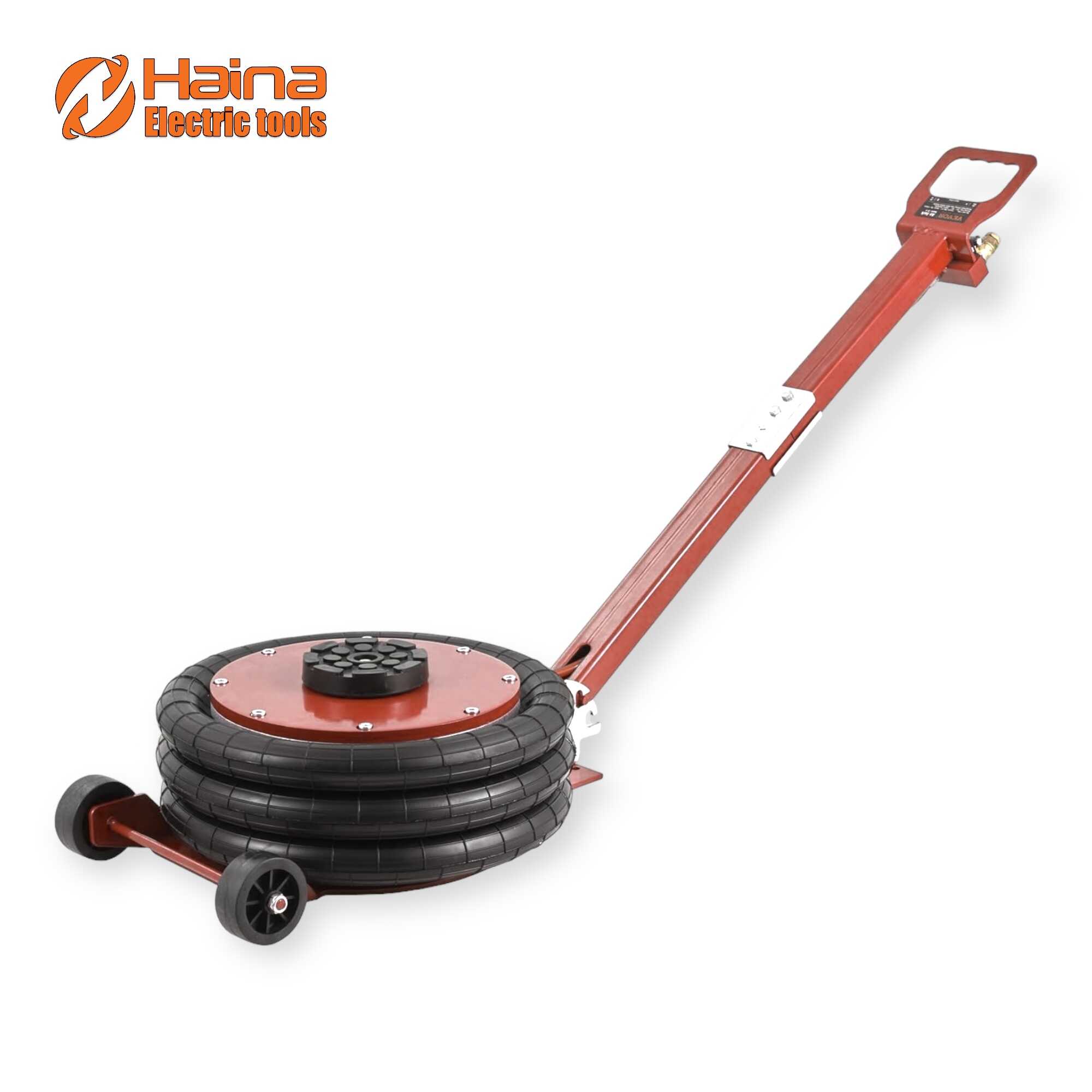 Pneumatikus Légpárnás Emelő - 6,5 tonna teherbírás, állítható hosszú nyéllel - HAINA M130