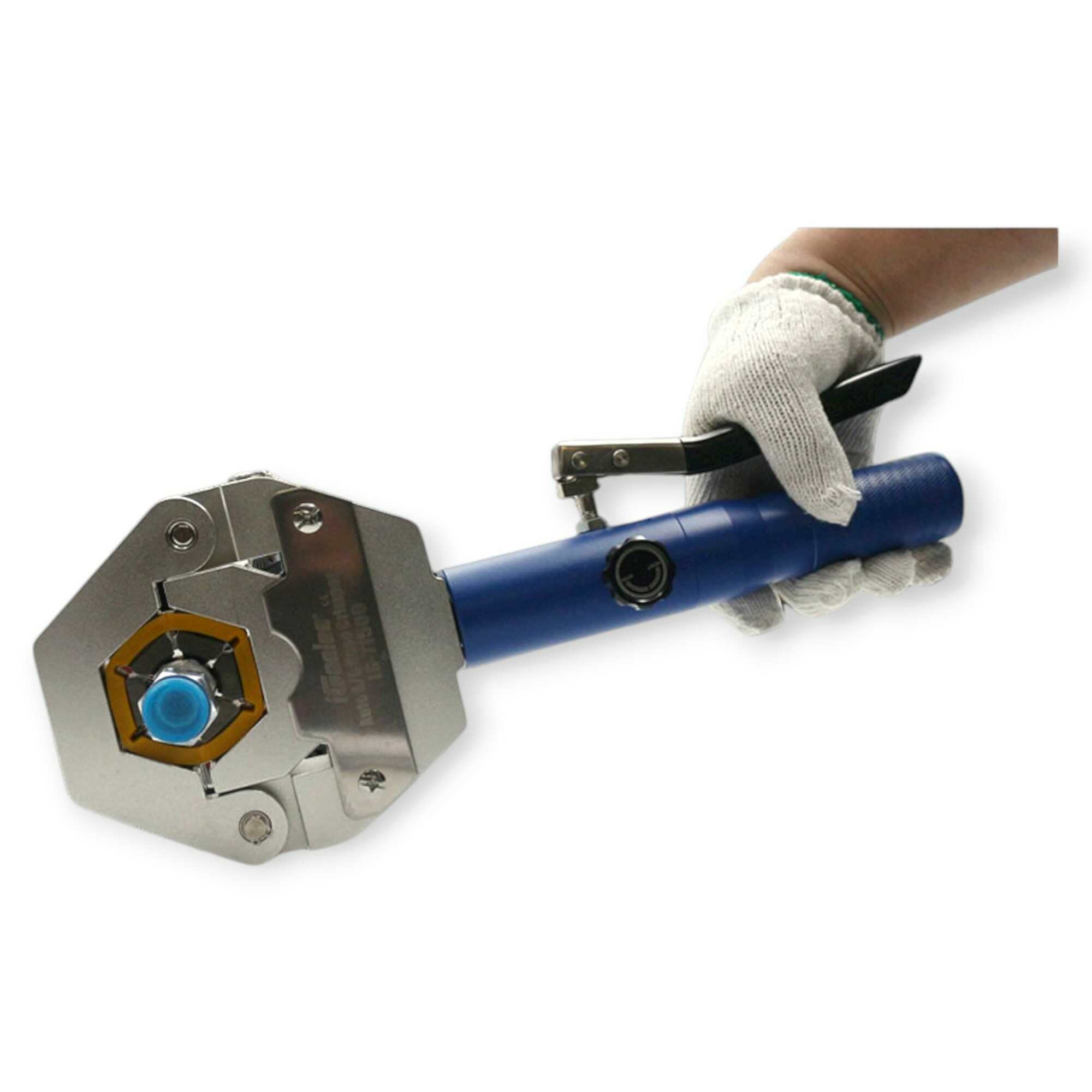 Hidraulikus AC Cső Krimpelő HBM 8 Tonna 4-70mm HA-0043 Hitman