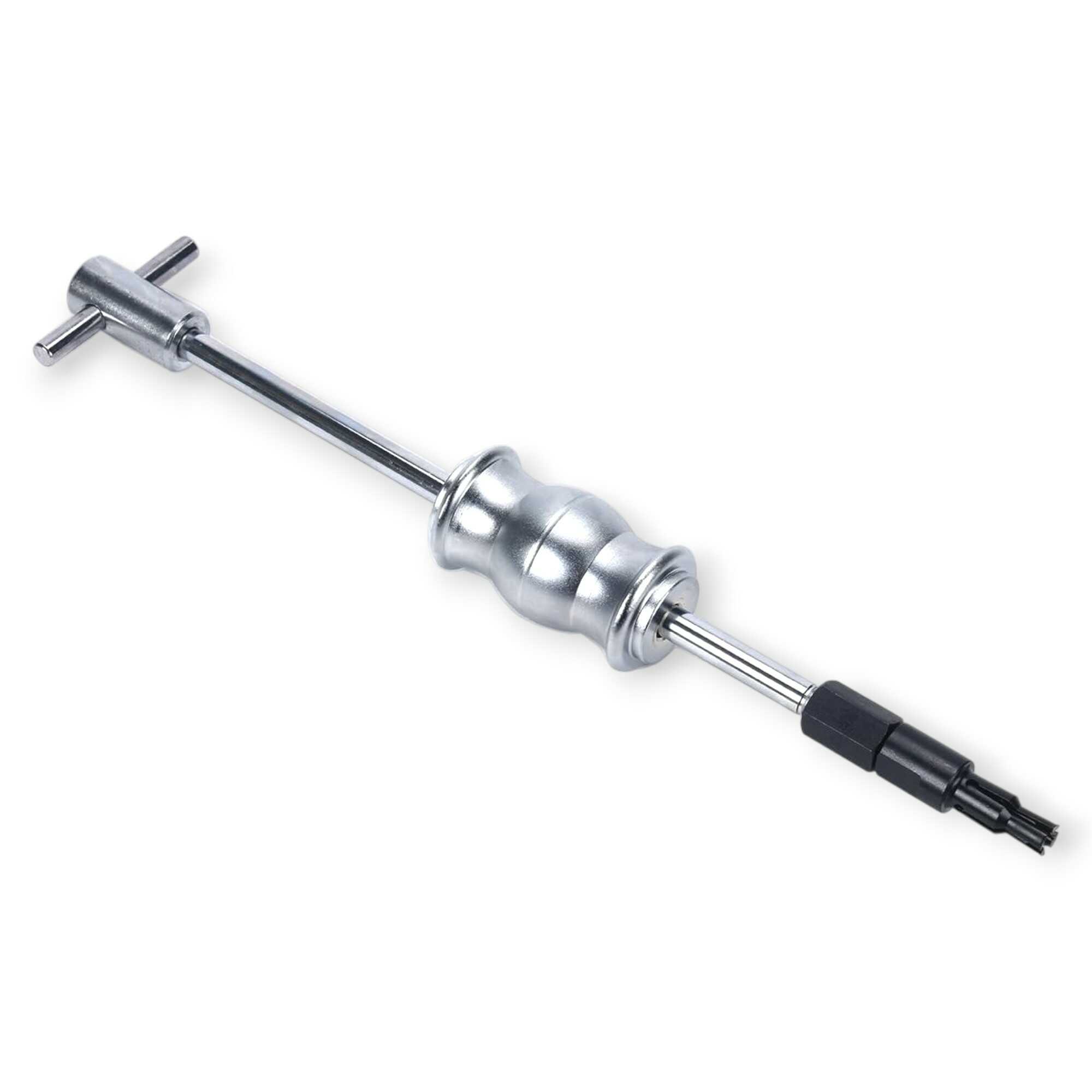 9 részes Professzionális Csúszókalapácsos Belső Csapágy Kihúzó Készlet - 8-32 mm Vakfurat Adapterekkel - HAINA HA-6002