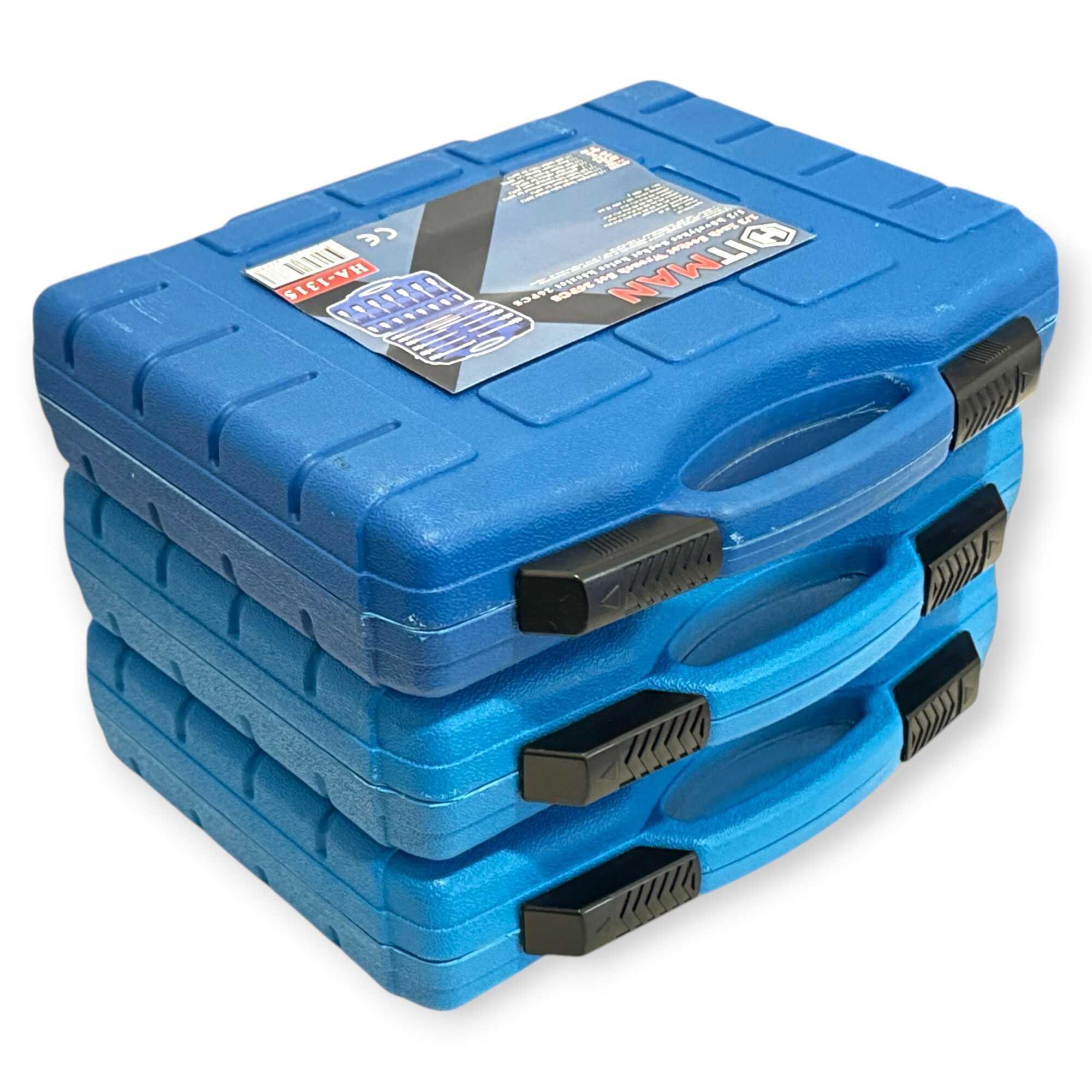 88 részes Professzionális Hosszított Bitfej Készlet - 1/2" XZN, Torx és Imbusz válogatás - HITMAN HA-1314