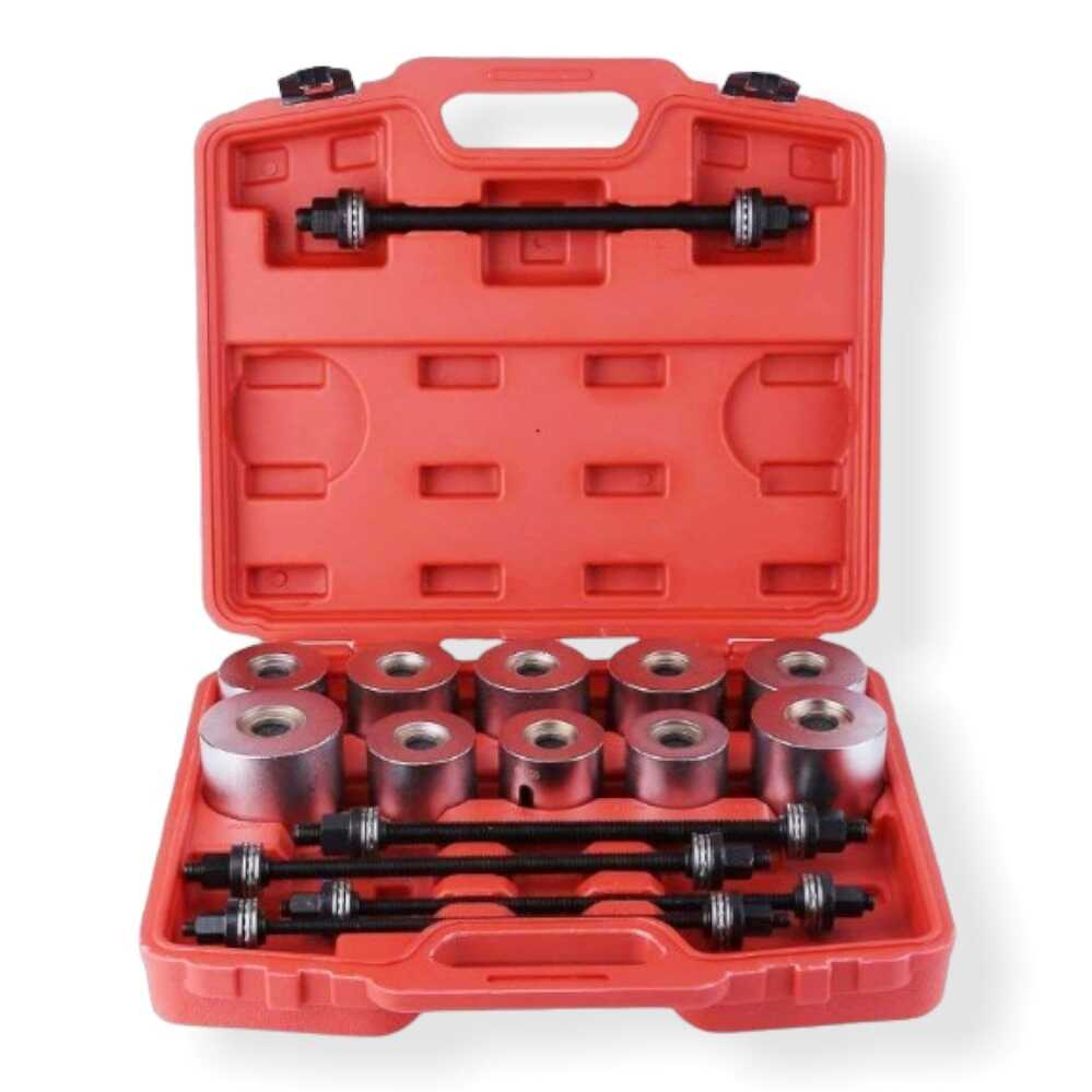 Szilent és csapágy ki- és beszerelő készlet - 27 részes, professzionális műhelykészlet - HAINA HA-6135