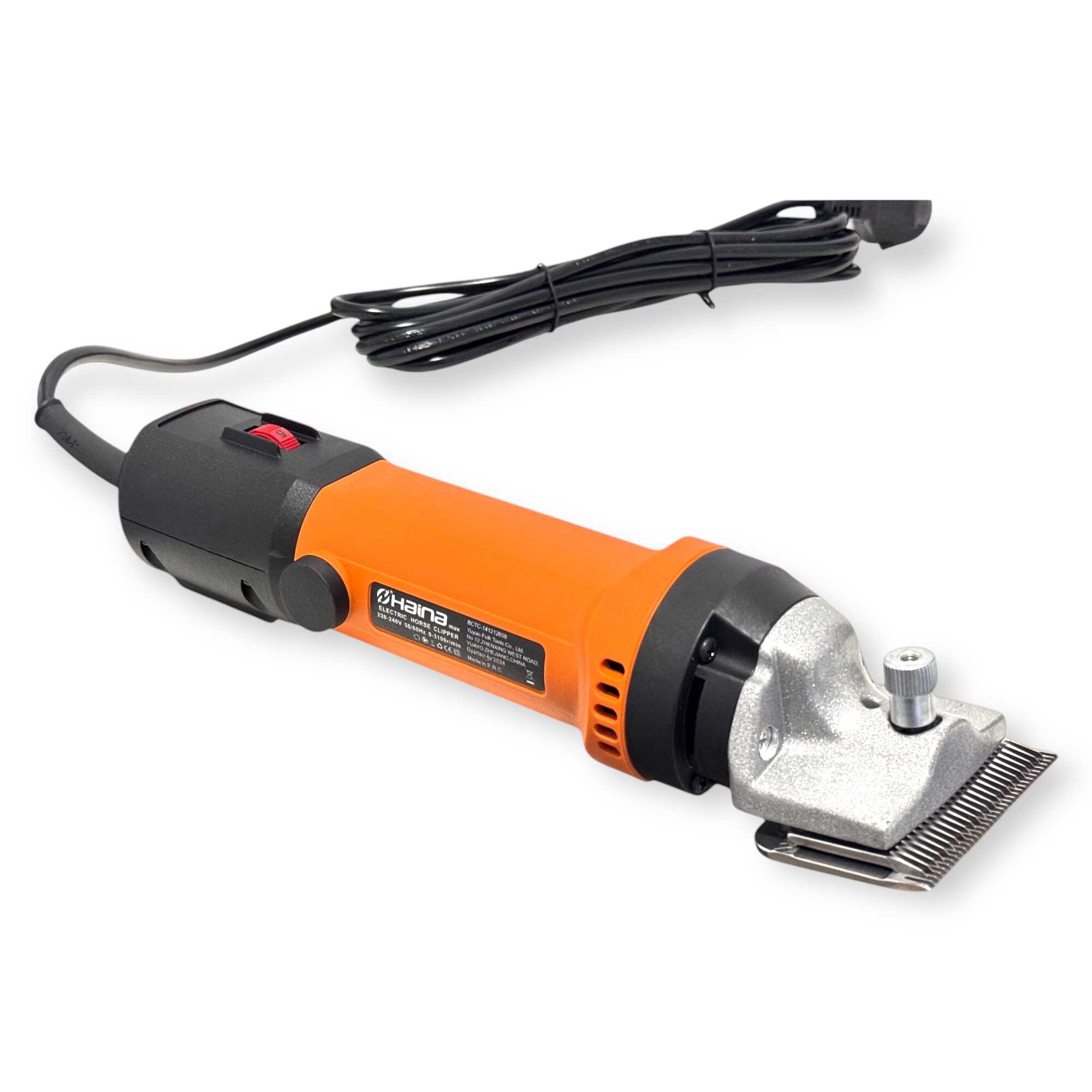 Professzionális Elektromos Lószőrnyíró Gép - 1000W Teljesítmény és Fordulatszám-szabályzás