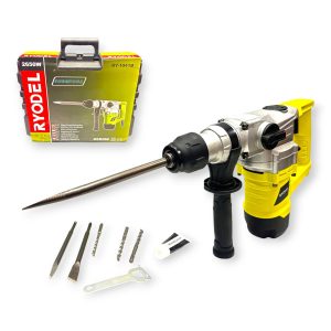 Fúrókalapács 2650W SDS-Plus Tokmány 26mm-es Fúrókapacitás RY-1041B Ryodel