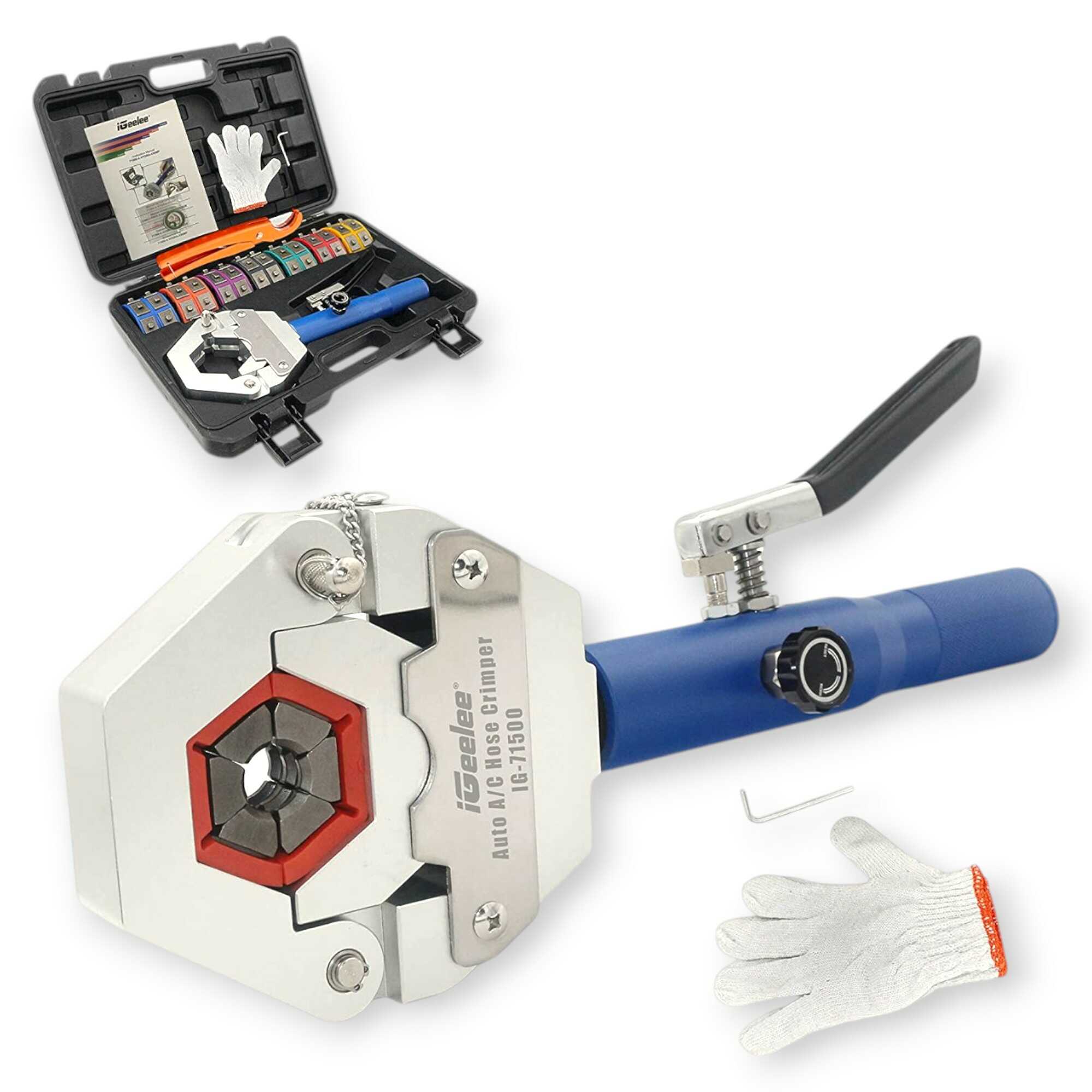 Hidraulikus AC Cső Krimpelő HBM 8 Tonna 4-70mm HA-0043 Hitman - Image 3