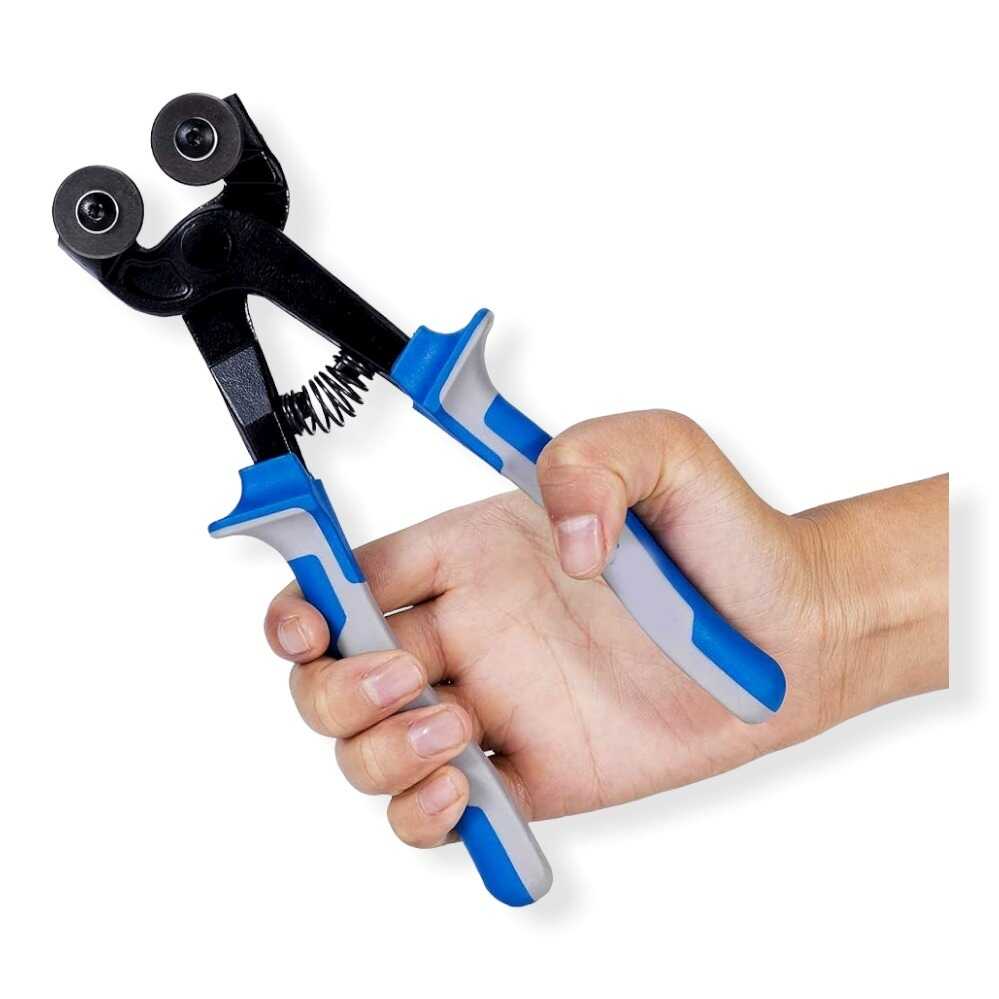 Csempe és Üvegvágó Fogó 200mm Króm-Vanádium Acél Ergonomikus HA-0032 Haina