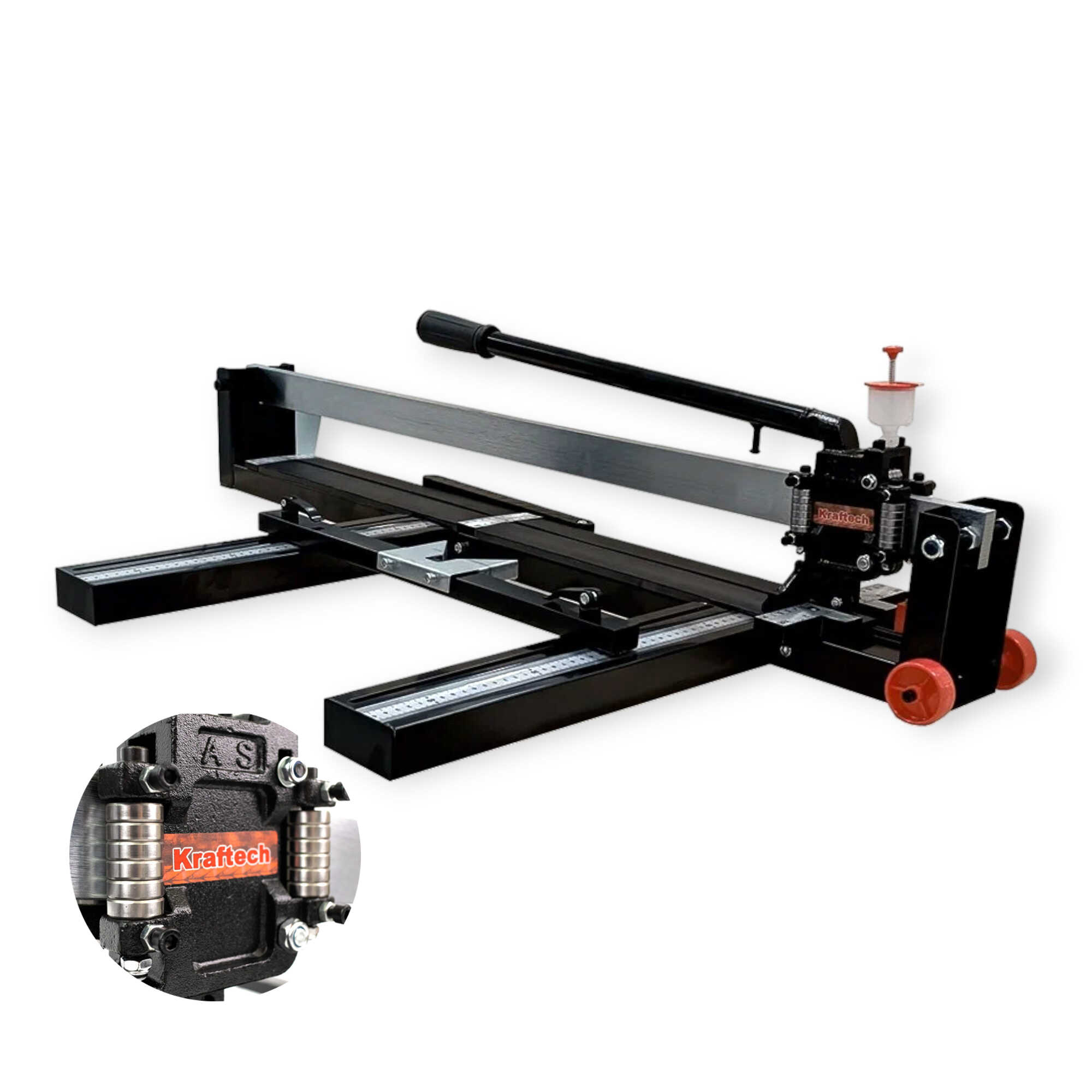 Ipari Kézi Csempevágó - 1200 mm vágási hossz, Monorail rendszer - KRAFTECH KT/TCU 120