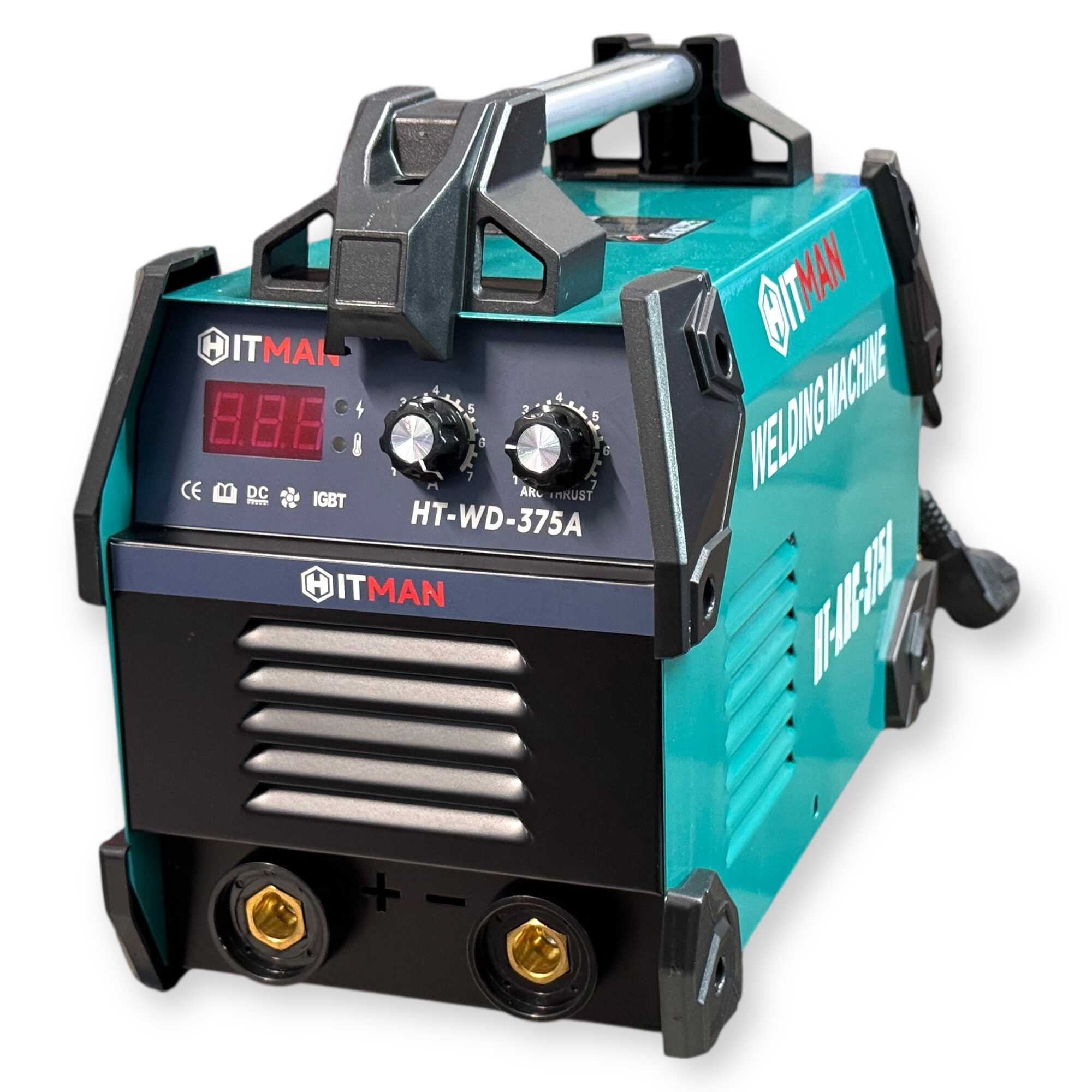Inverteres Hegesztőgép 375A ARC Force IGBT Hot Start HT-ARC-375A Hitman