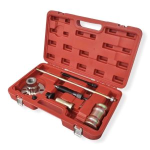 Csúszókalapácsos Kerékagy Lehúzó és Vezérlésrögzítő Készlet - 15 részes, ipari acél - HAINA HA-0013