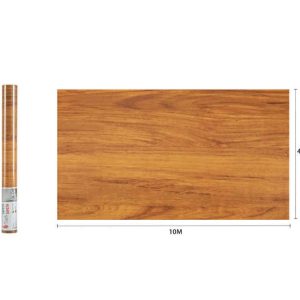 Prémium Mahagóni Faerezetű Öntapadós Tapéta 45cm x 10m - Torch