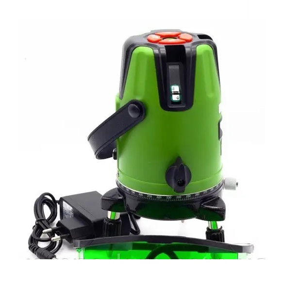 3D Zöld Lézeres Szintező akkumulátoros 15 méter (3 síkú) LE-3D PROCRAFT