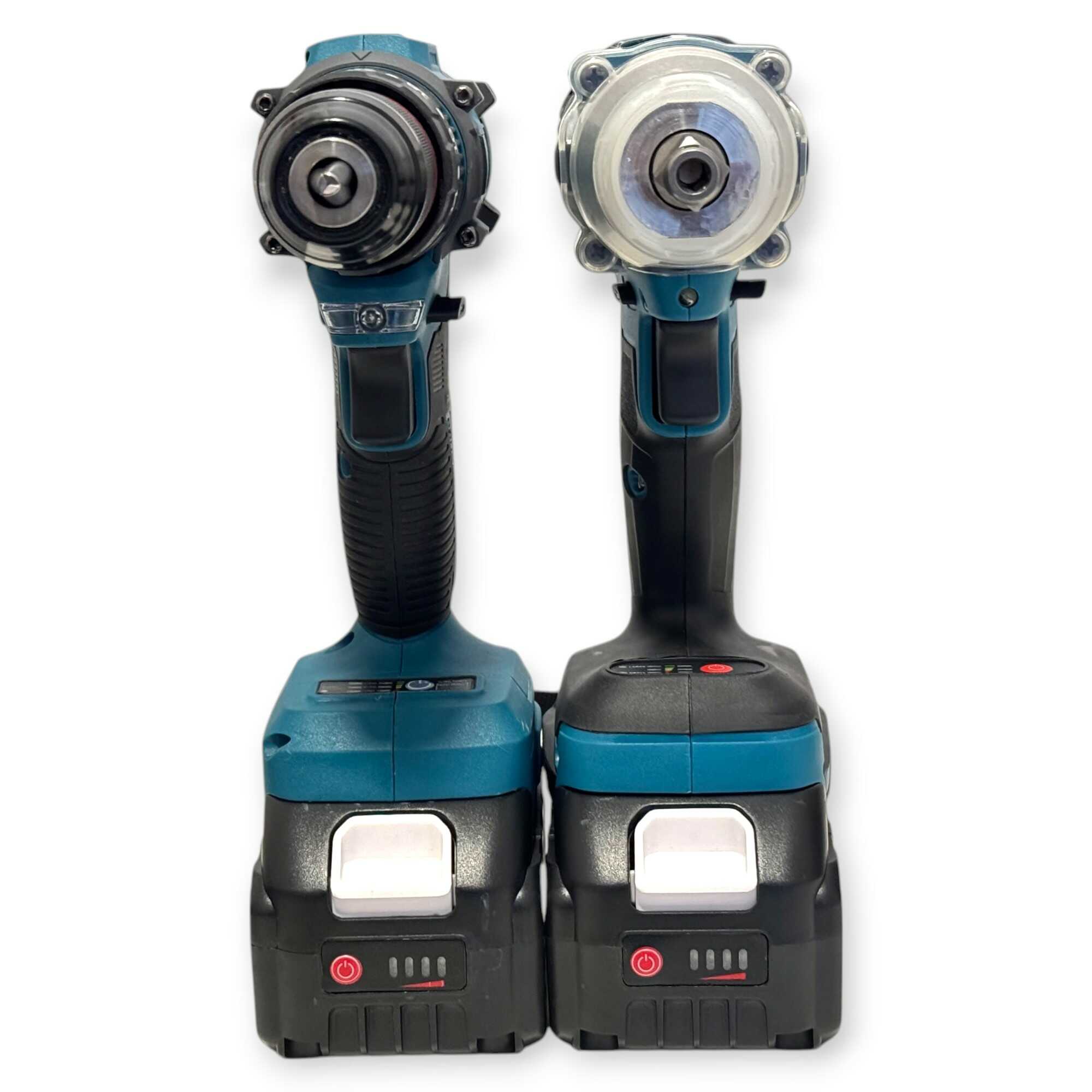 Akkumulátoros Szerszámkészlet - Fúró-Csavarozó és Kerékkulcs Szett 62V, 8.0Ah - HITMAN HT-BBS-6253Pi