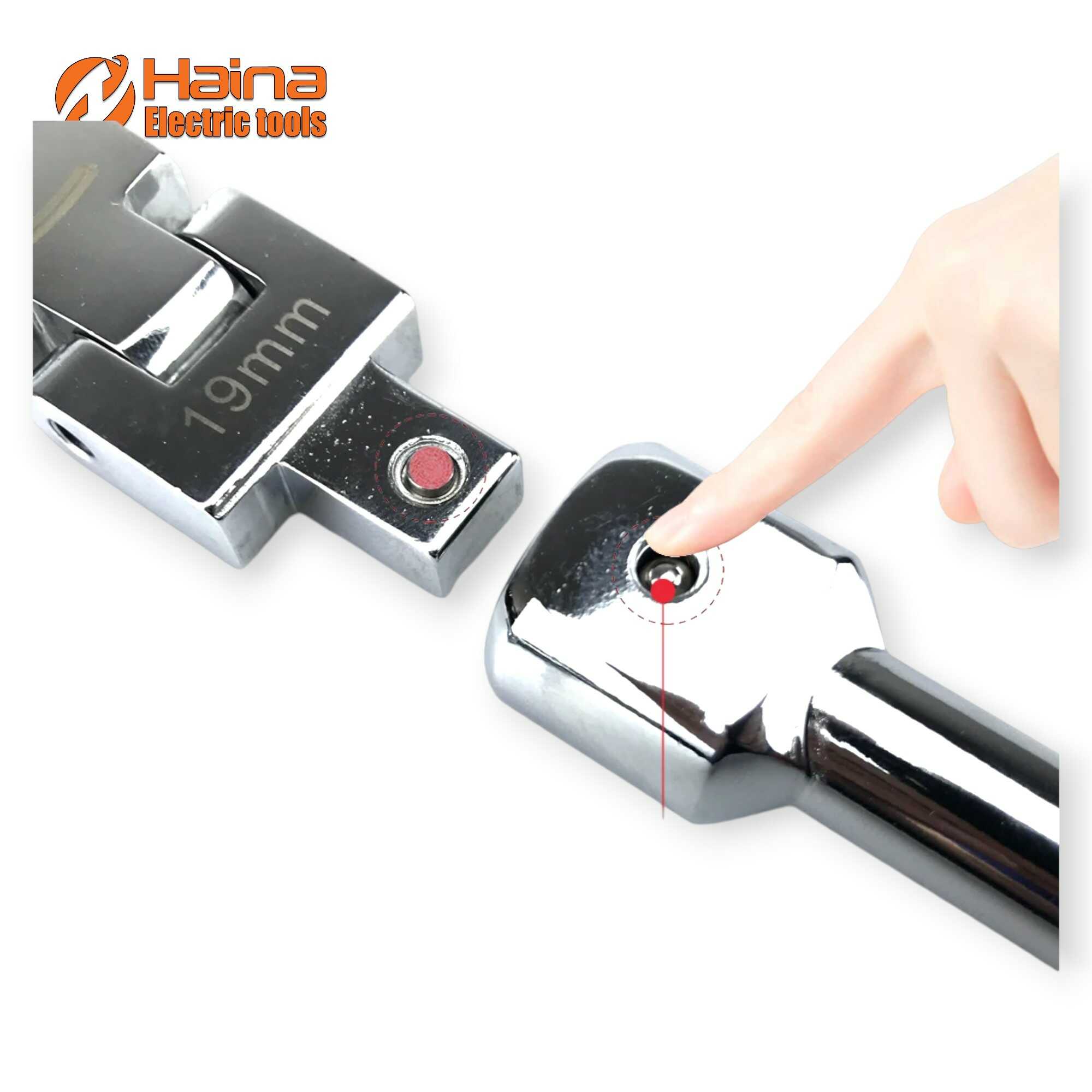 Univerzális 12 az 1-ben Flex-Fejes Racsnis Kulcs Készlet 6-19mm HITMAN