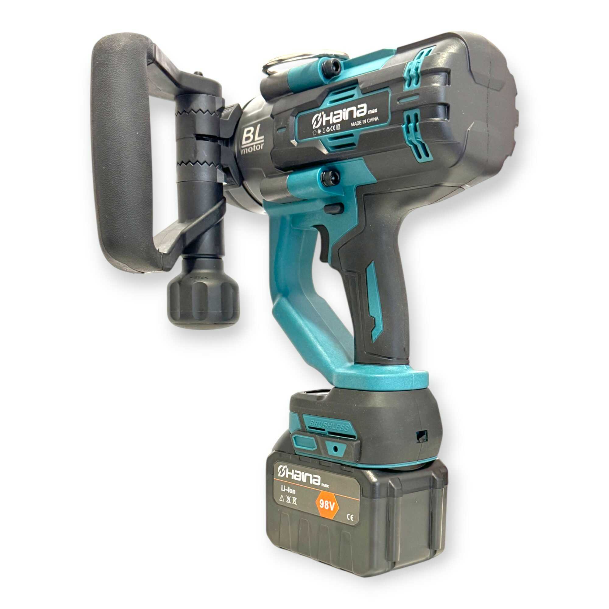 Akkumulátoros Ütvecsavarozó Kerékkulcs 3700Nm 98V 1" Ipari Fej H-IWS-3700XPT Haina