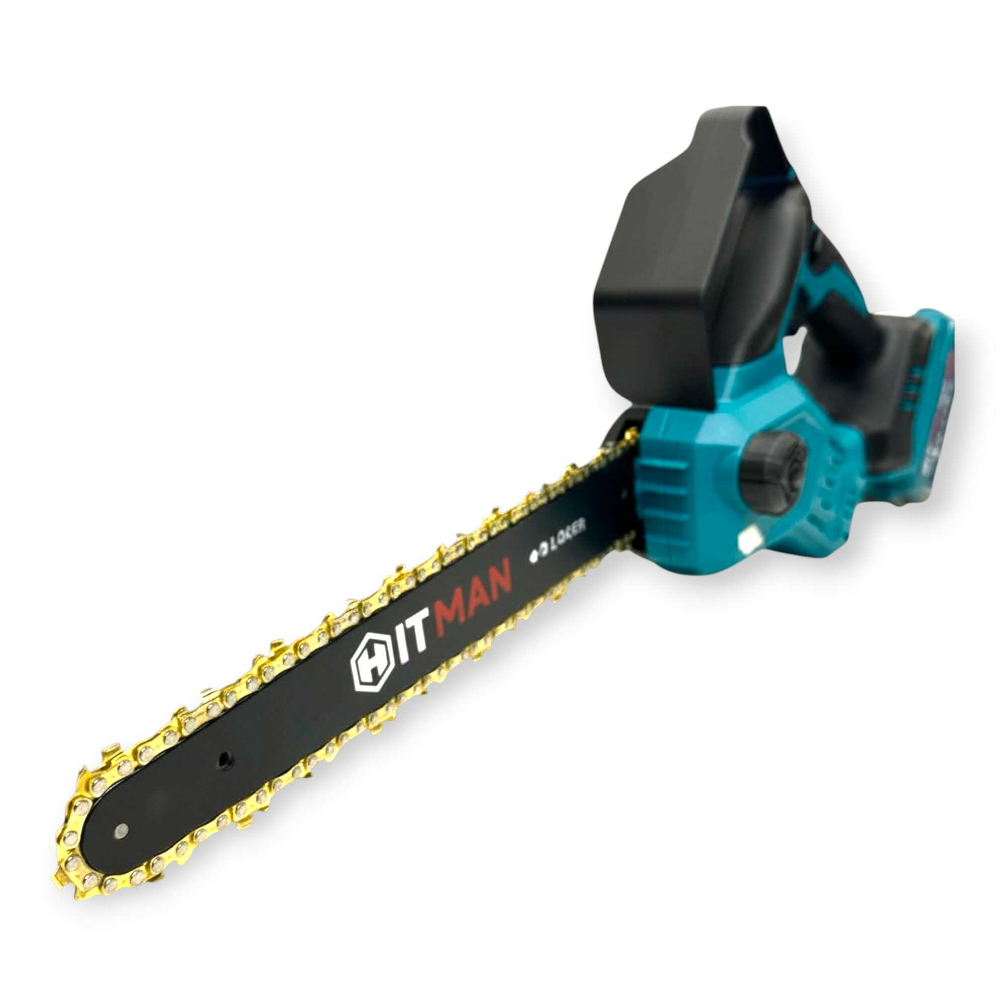 Akkumulátoros Láncfűrész 88V 10" LCD Kijelző Olajtartály 2 Akku HT-CHS-8877.Pro Hitman