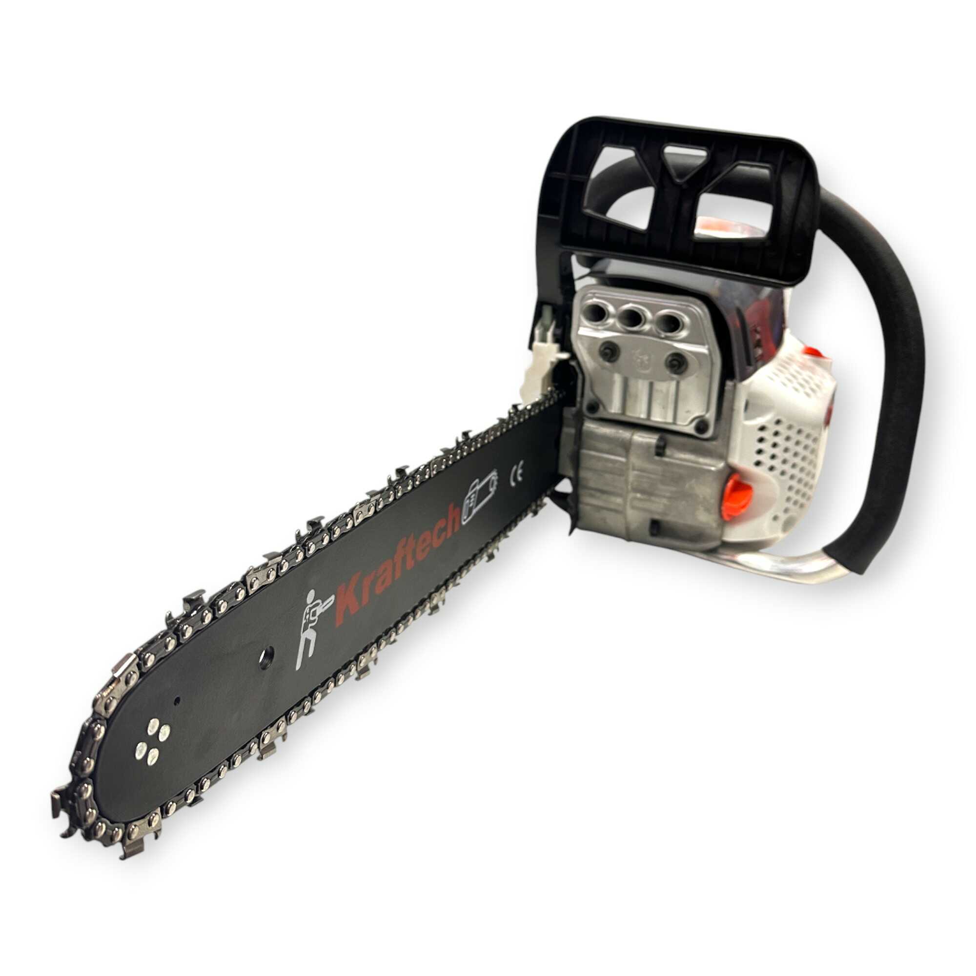Benzinmotoros Láncfűrész - 5,8 LE, 73 cm³, 45 cm vágóhossz - KRAFTECH KT/CHS-58S