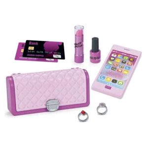 Divattáska kislányoknak mobiltelefonnal és kiegészítőkkel