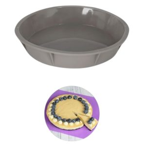 Kerek szilikon pite és tortaforma 25x4.5cm Kmt Style