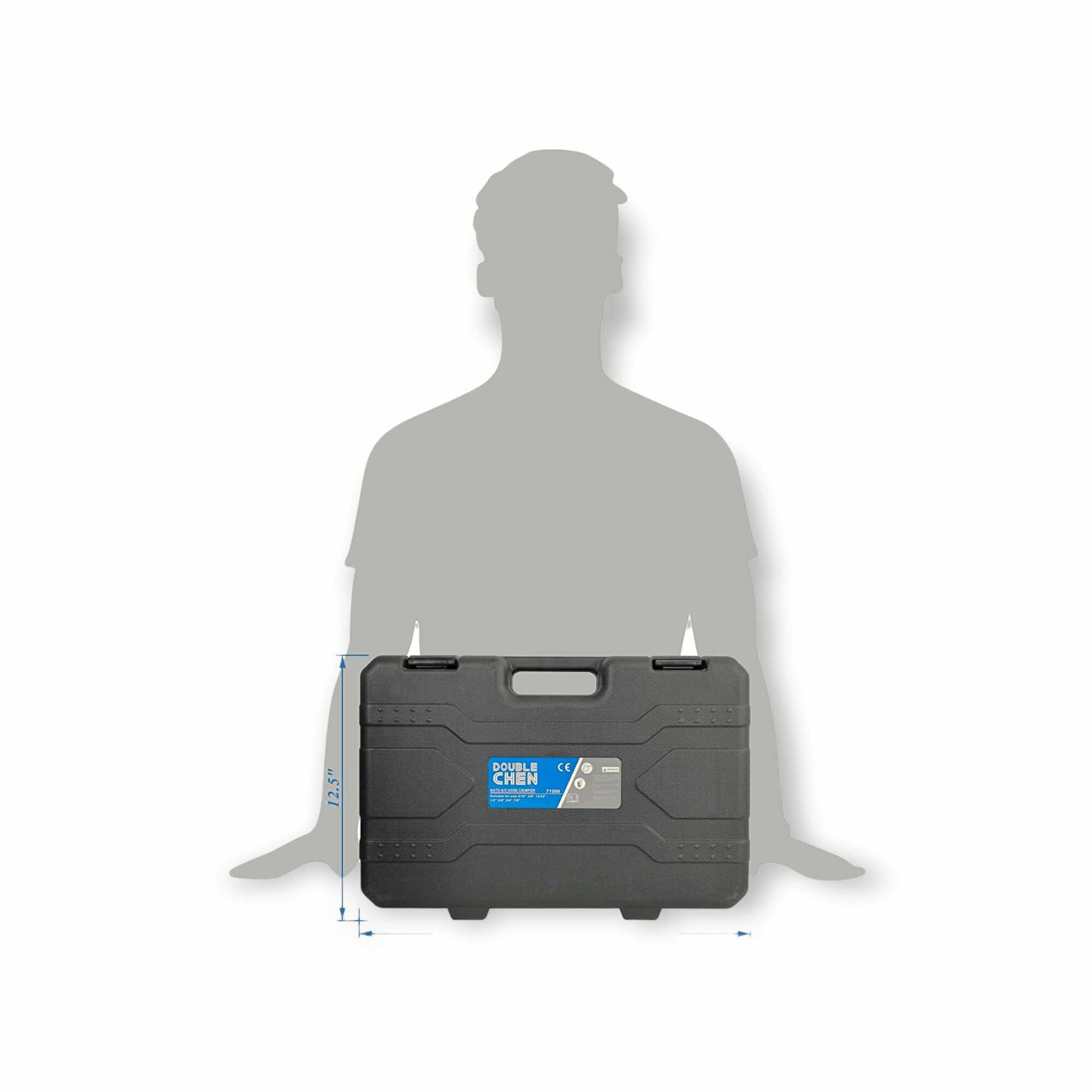 Hidraulikus AC Cső Krimpelő HBM 8 Tonna 4-70mm HA-0043 Hitman