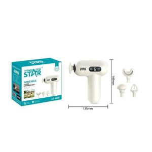 Winning Star Deep Relief Hordozható Professzionális Masszázspisztoly