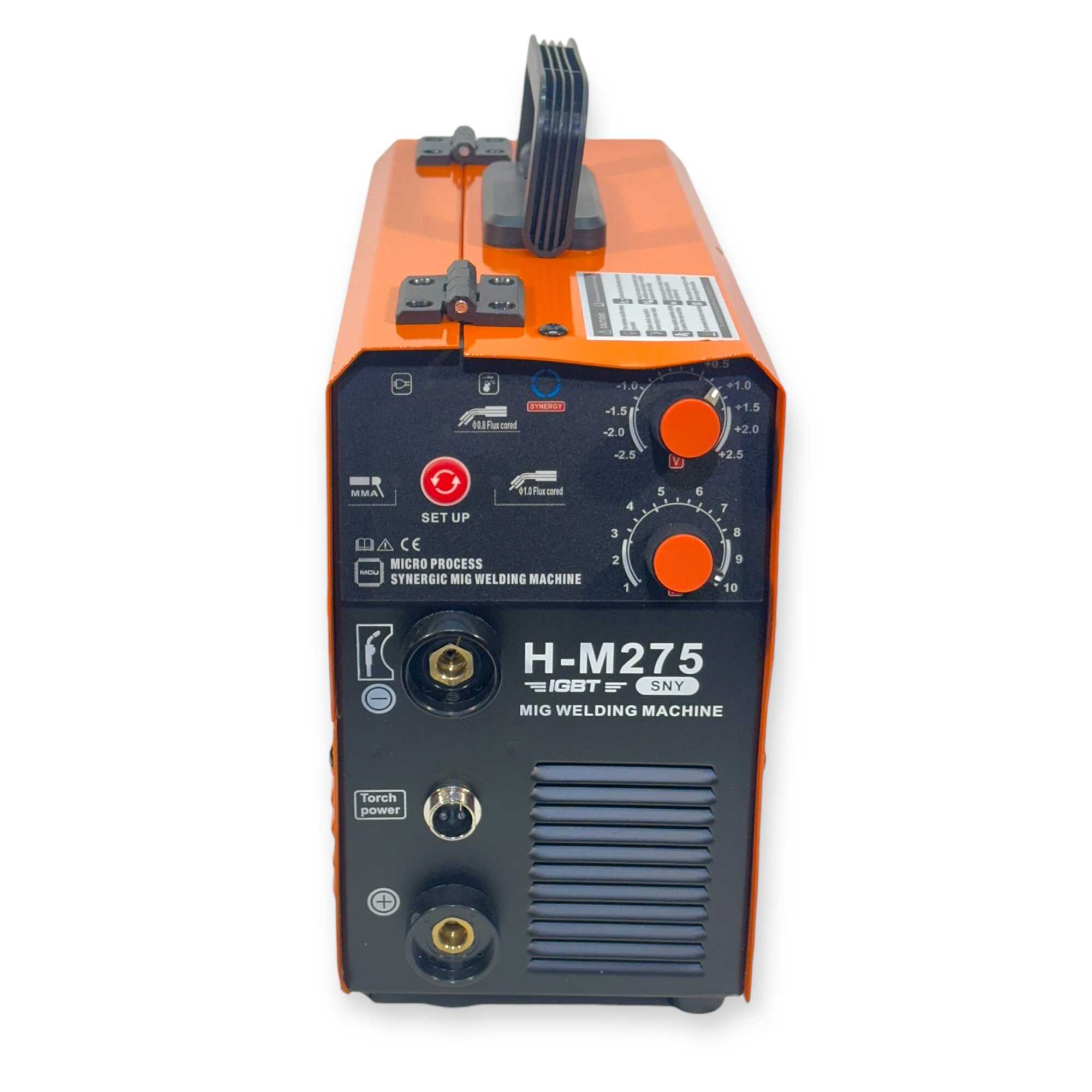 Inverteres 3in1 Hegesztőgép 275A Szinergikus Vezérlés MMA NoGas TIG H-MIG275-SNY Haina - Image 6