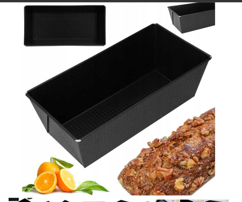 Tapadásmentes Püspökkenyér és Sütemény Sütőforma - 21 x 11,5 x 7,3 cm - Image 4