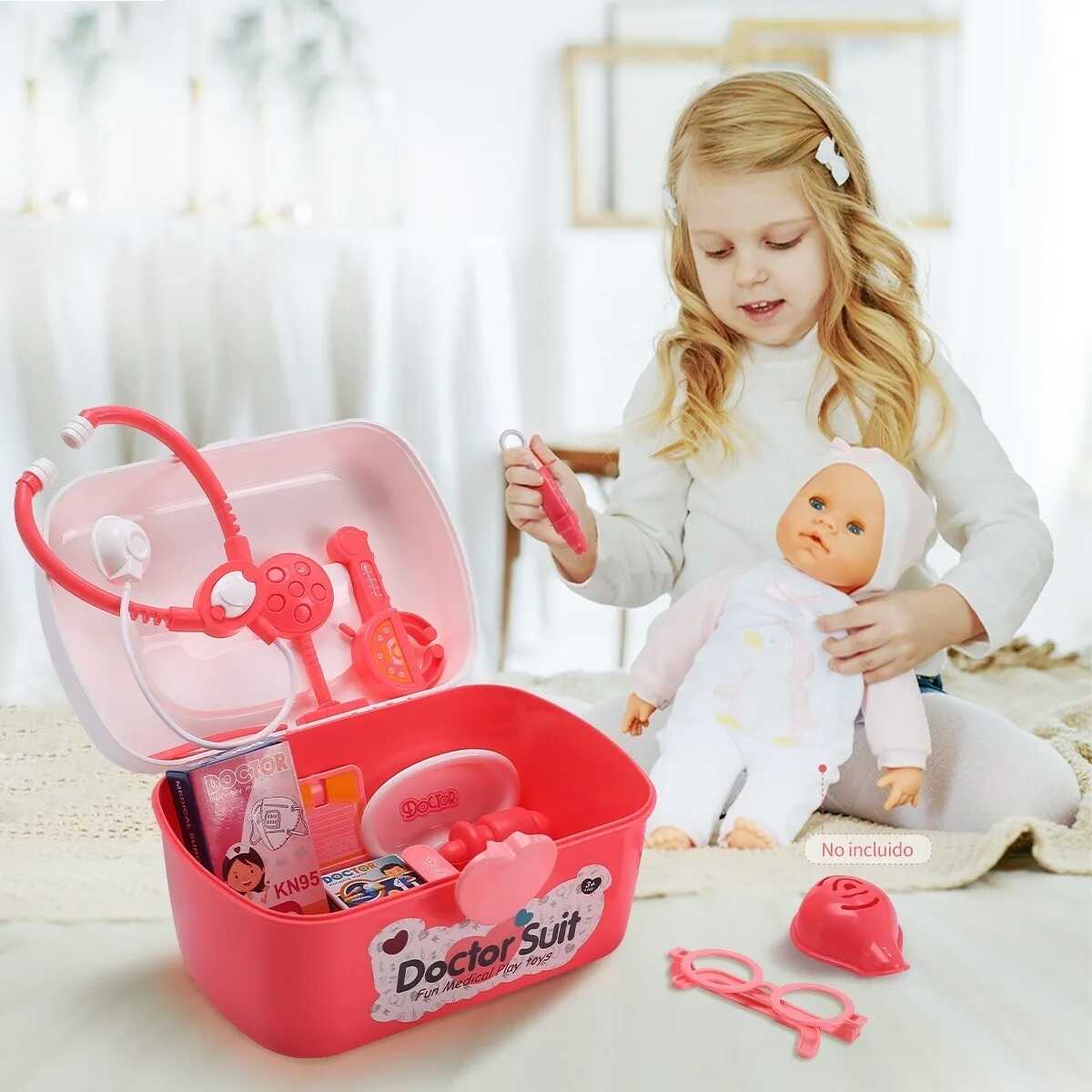 Kis Doktornő Orvosi Táska - sok kiegészítővel - Image 4